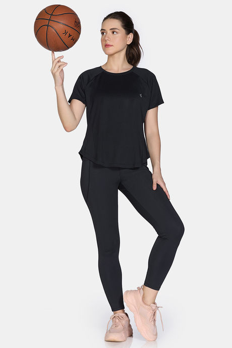 Zelocity Quick Dry Relaxed Top - Black Beauty — image 5